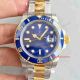 Replica Noob Rolex Submariner Watch 40mm 2-Tone Blue Ceramic Bezel (5)_th.jpg